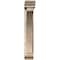 Ekena Millwork Thorton Traditional Smooth Bracket w/ Offset Brace, Douglas Fir, 5 1/2"W x 26"D x 34"H BKT0604X26X34THR01SDF - alternate 2